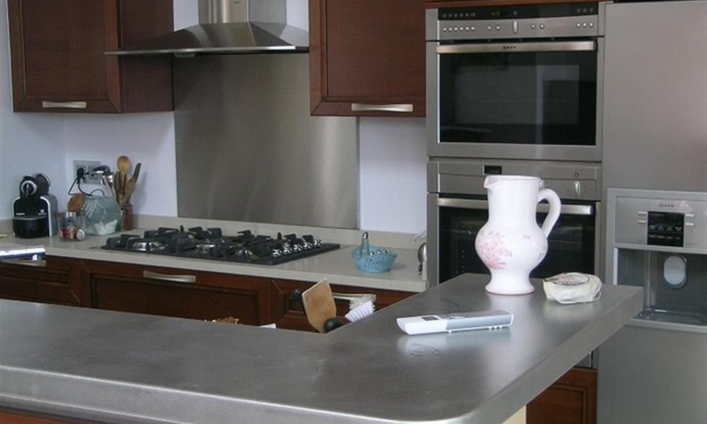 Plan de travail  en inox. - 