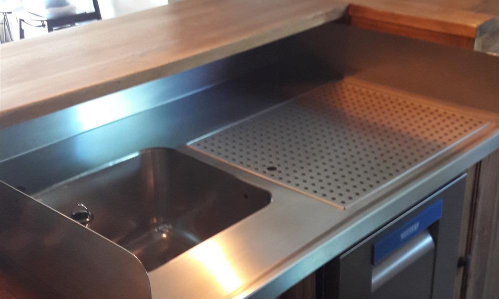 Evier en inox - 