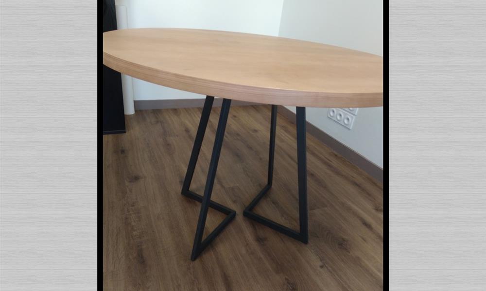 Piétement de table acier thermolaqué : ARINOX - 