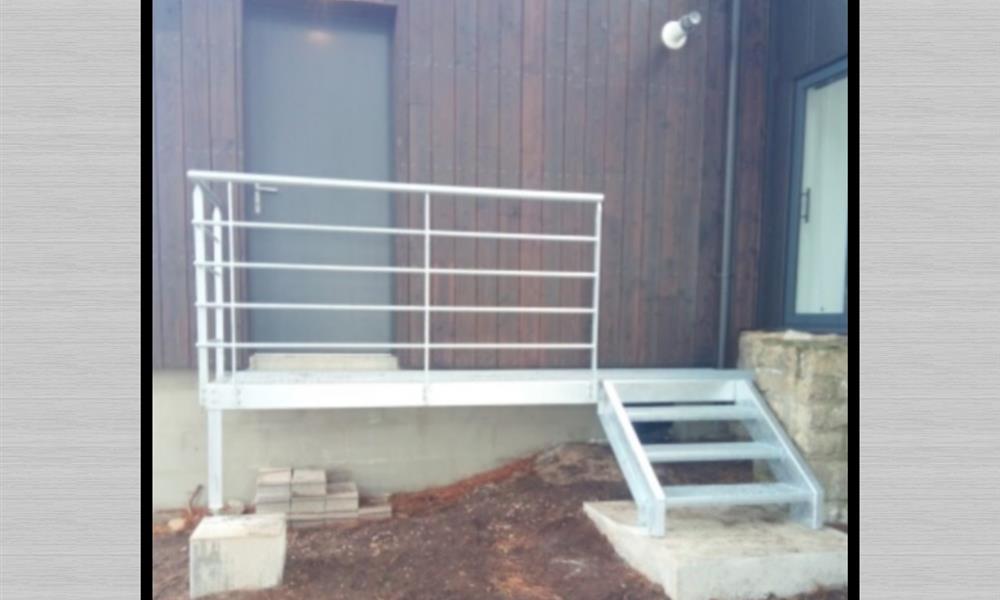 plateforme acier galvanisé ARINOX - 