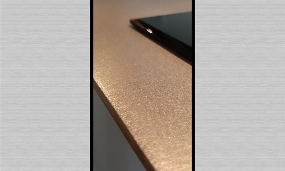 Plan INOX massif laminé à chaud finition vibrée ARINOX - 