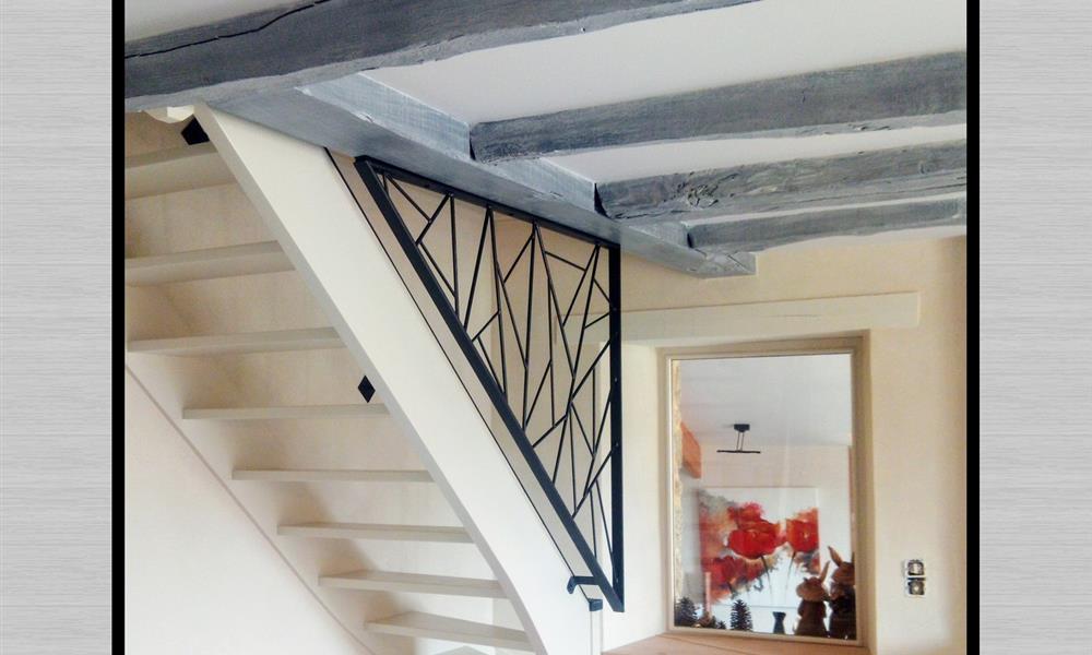 Rénovation escalier grade-corps démontable. ARINOX - 