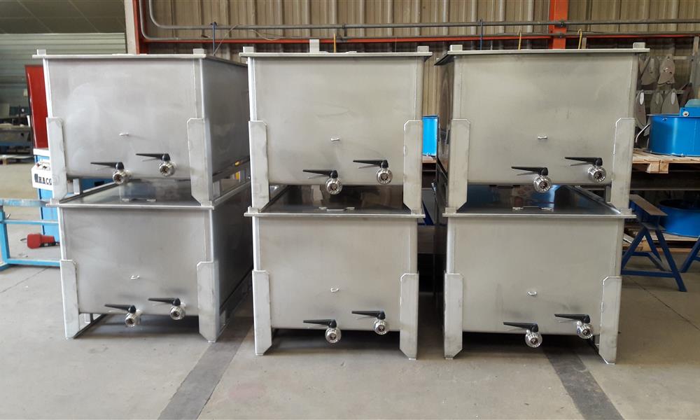 Cuve inox sur mesure - 