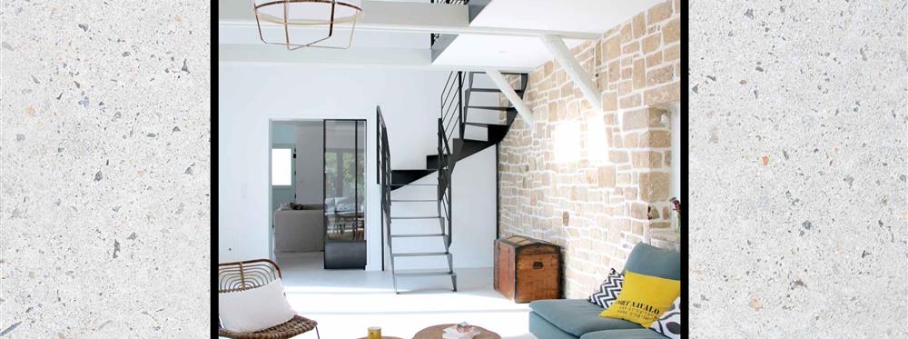 Escalier acier 2/4 tournant - 