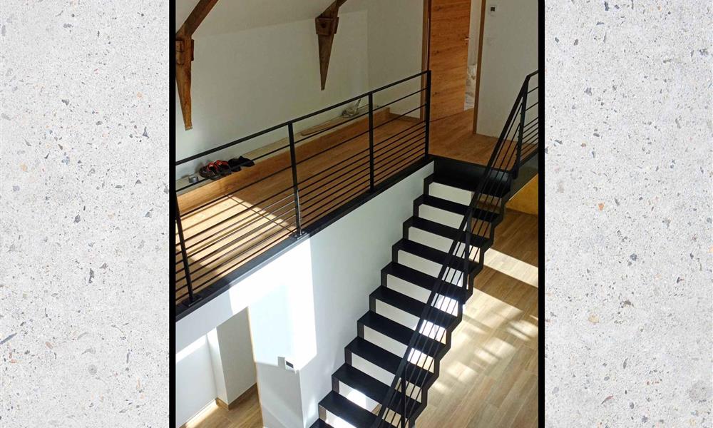 Escalier tout acier brut ARINOX - 