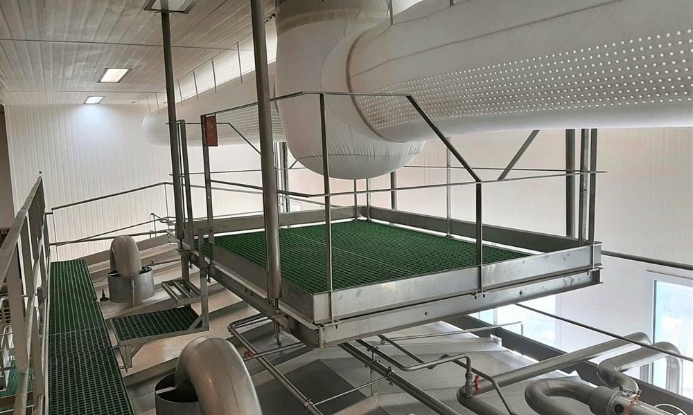 Passerelle inox - 