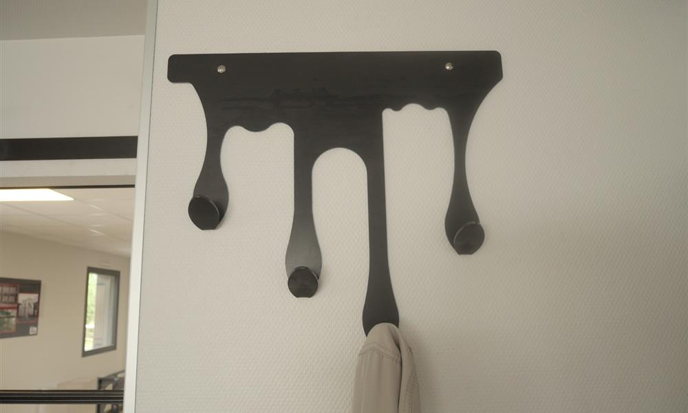 Porte manteaux acier décoratif ARINOX - 
