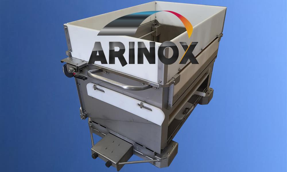 Bac à glace pour hypermarché rayon poissonnerie - ARINOX - 