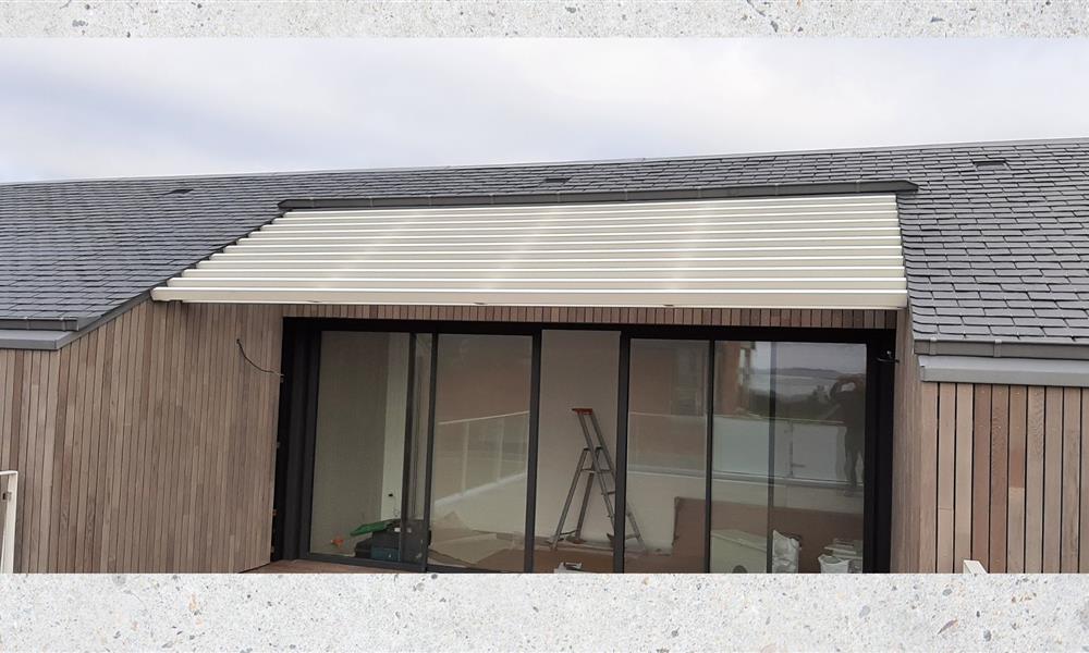 Pergola en acier thermolaquée - 