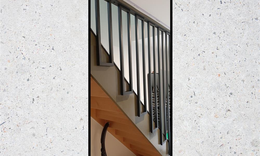 Rénovation garde-corps en bois. ARINOX - 